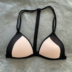 Pink Garage Triangle Bikini Top